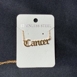 Cancer Zodiac Necklace